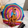 Halloween fantasy comedy adventure cartoon movie Scooby-Doo umbrella is suitable for all seasons, including home travel and outdoor activities Y3