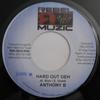 7inch Record ANTHONY B - Hard Out Deh NONE Rebel Muzic 2004 Jamaica Reggae, Ska & Dub Used