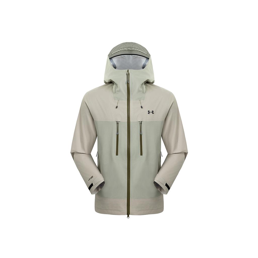 Under Armour SS25 Водонепроницаемая, ветрозащитная, дышащая, износостойкая, дождезащитная ветровка Мужская 15112100