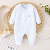 Infant Romper Foot-Cover Frogsuit Long Pants Climb Newborn Jumpsuit Soft Baby Bodysuit  Toddle