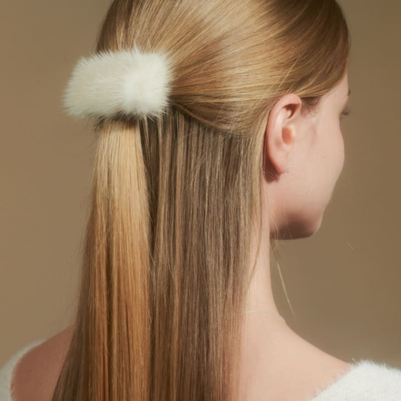 ENGBROX mushy mink hairpin_white