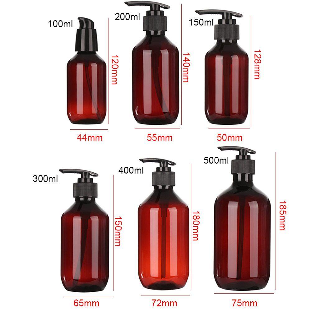 Контейнер Пластиковый Дезинфицирующее средство для рук Гель для душа Бутылки Дозатор с помпой Многоразовый Диспенсер для лосьона и мыла