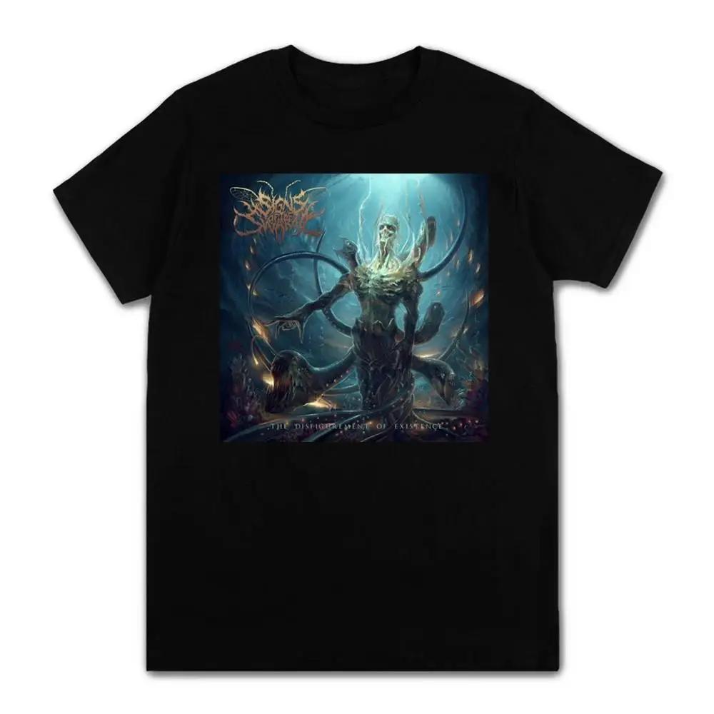 Винтажная футболка с принтом рок-группы Deathcore Signs of The Swarm, короткий рукав, модная повседневная уличная одежда, мужская футболка