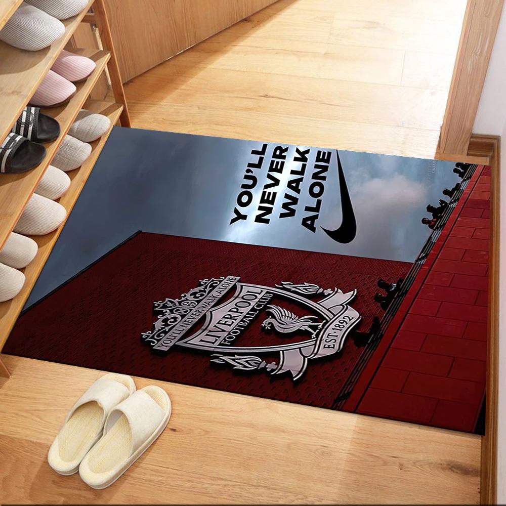 Liverpool Football Club Carpet Design For Bedrooms Hallway Balcony Study Room Antislip Rug Decorate Offices Perfect Gift For Friends Family