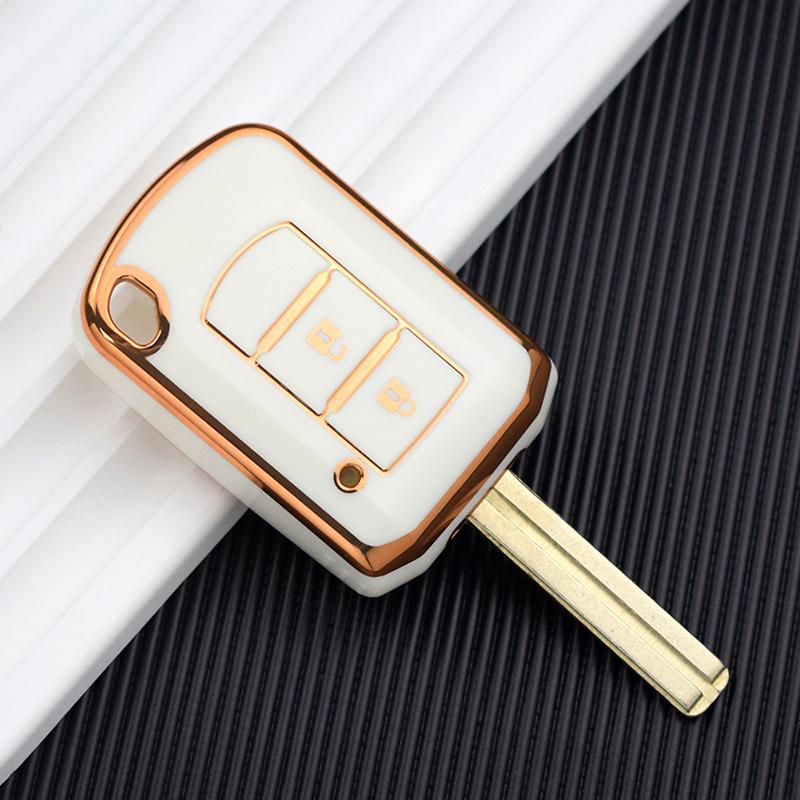 2/3 кнопки ТПУ автомобильный чехол для дистанционного ключа чехол-брелок для Mitsubishi Mirage Asx Lancer 10 EX Galant Outlander Colt Grandis
