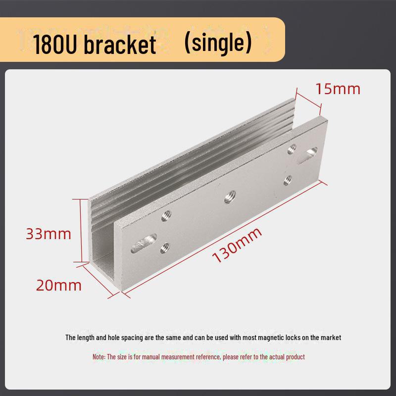 Магнитный замок для одной двери весом 180 кг с кронштейном ZL и электромагнитный замок для двух дверей весом 350 кг с присоской для безрамных стеклянных дверей.