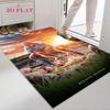 Erling Haaland Force Poster Carpet Rug for Living Room Bedroom Home Sofa Decoration,Kids play Nonslip Floor Mat