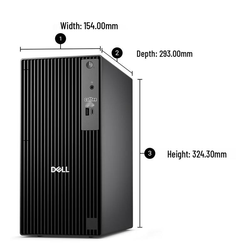 Dell Pro Tower QCT1250 Business Desktop PC (CN version)
