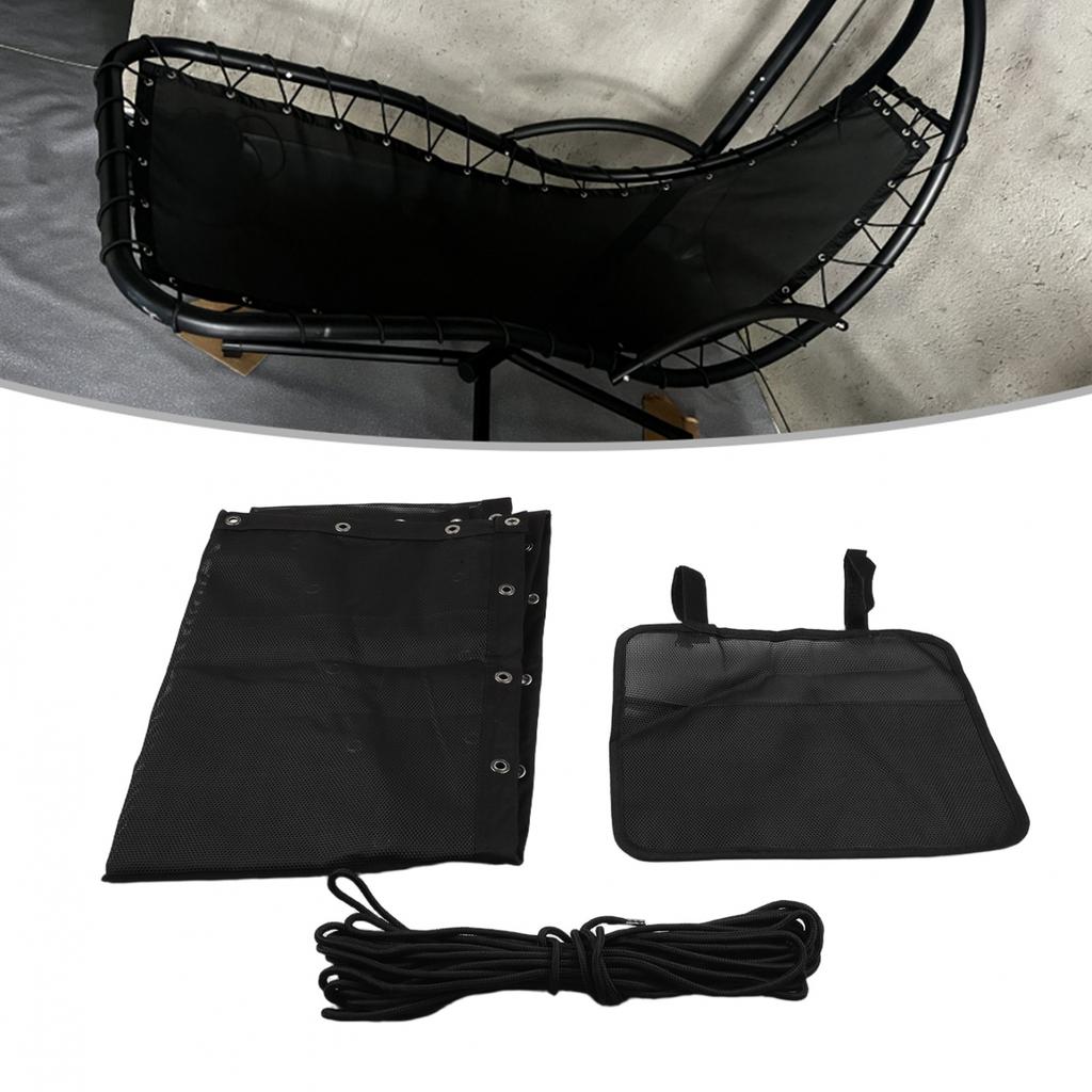 Простой процесс установки Подвесное кресло-качели Сменная тканевая часть сиденья