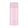 Zojirushi (ZOJIRUSHI) Seamless Stainless Steel Water Bottle, Screw Top, 0.36L, Pale Orchid, SM-ZA36-VM