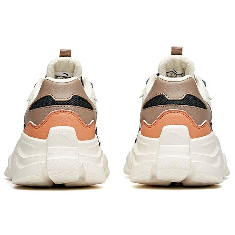 Anta Ретро цветные дышащие низкие кроссовки для папы, мужские кроссовки, белые, серые, зеленые 912228827-4