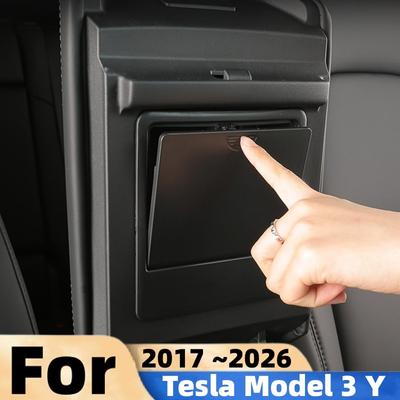 Для Tesla Model 3 Y 2017~2026 Автомобильный Скрытый Органайзер для Хранения Модель 3 Хайленд Y Можжевельник Органайзер в Центральную Консоль Подлокотник Аксессуары