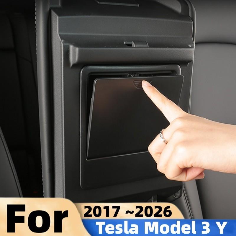 Для Tesla Model 3 Y 2017~2026 Автомобильный Скрытый Органайзер для Хранения Модель 3 Хайленд Y Можжевельник Органайзер в Центральную Консоль Подлокотник Аксессуары
