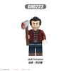  Halloween Zombie Building Block Figure Scary Zomie Mini Assembly Toy for Kids Boys Girls Gift 8PCS