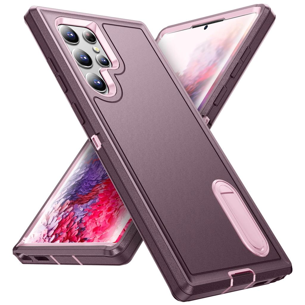 Чехол-подставка ударопрочный для Samsung Galaxy S25 Ultra Edge S24 Plus S23 FE S22 Ultra A56 A36 5G A16 A15 A54 A14 A53