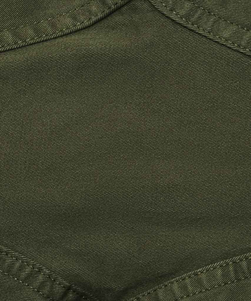 Geulamichi Nn Брюки Облегающие Укороченные Оливковые
