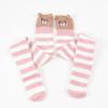 Japanese Girl Animal Modeling Knee Socks Striped Cute Compression Autumn Winter Warm Sock Kawaii Cozy Long Thigh High Socks