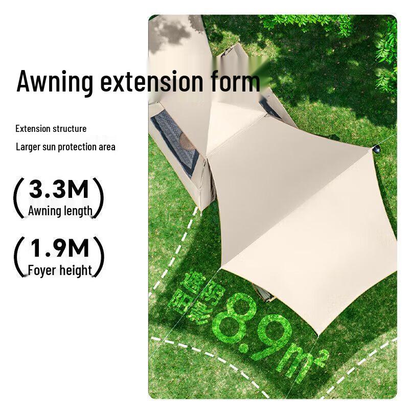 Explorer Sunset Four-Sided Pop-up Camping Tent