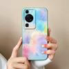 For Huawei P60 Pro Art Phone Case Cute Design Soft Liquid Silicone Back Cover For HuaweiP60 P 60 Anti Drop Durable Bumper Funda