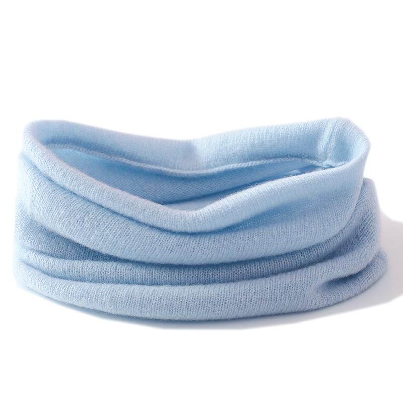 Winter Warm Neck Cover 100% Merino Wool Women's Solid Knit Neck Cover Ski Outdoor Warm Women's Small Neck Cover