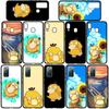 Чехол для iPhone 17 16 15 Xiaomi Poco Redmi Note 14 13 12 11 Pro Max X 9 16e Samsung Galaxy S25 S24 S23 OPPO Huawei Psyduck Милый чехол Чехол для телефона