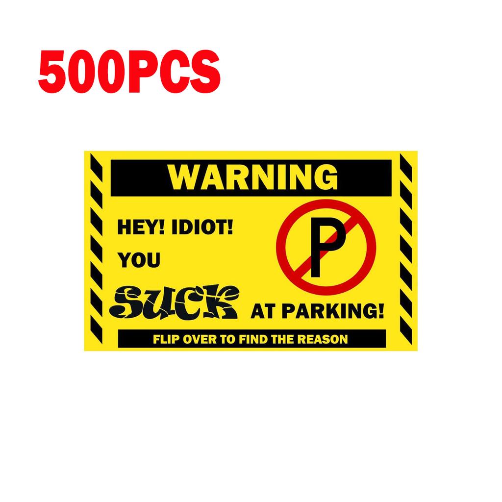 Writable Bad Parking Cards, Reusable, Multifunctional Multiple Violation Reasons Can Easily Write On Bad Parking Cards