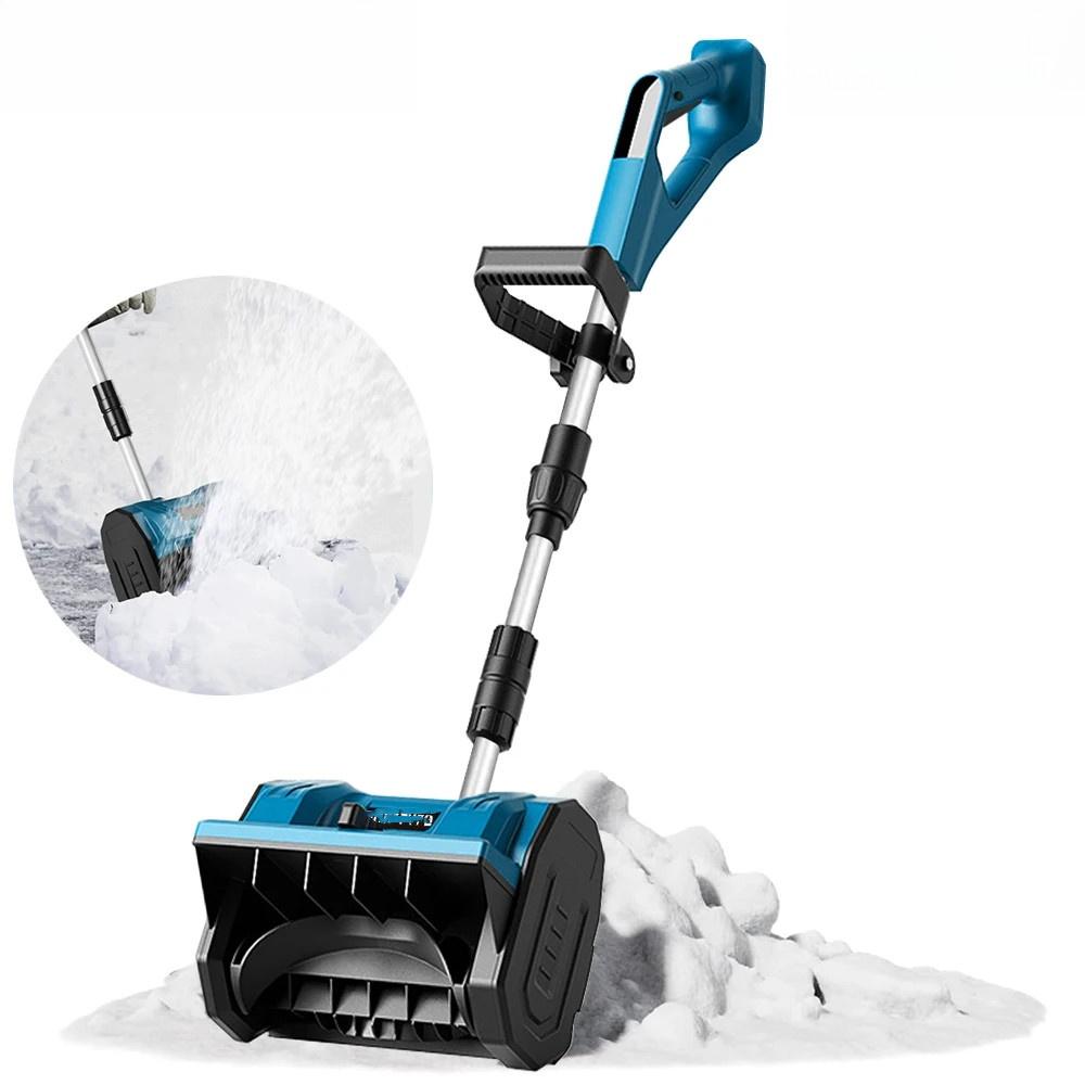 Winter Cordless Electric Snow Blower Adjustable Handle Snow Shovel Patio Deck Driveway Snow Cleaning Machine
