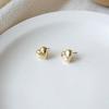 New ArrivalS Open Run Kanaph Heart Shape Petit Women S Ball earringS Volume