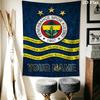 Name Custom Fenerbahce sk Wall Tapestry Aesthetic Wall Hanging Printed Fabric Blanket Decorative Tapestries for Bedroom Living Room Home Decor