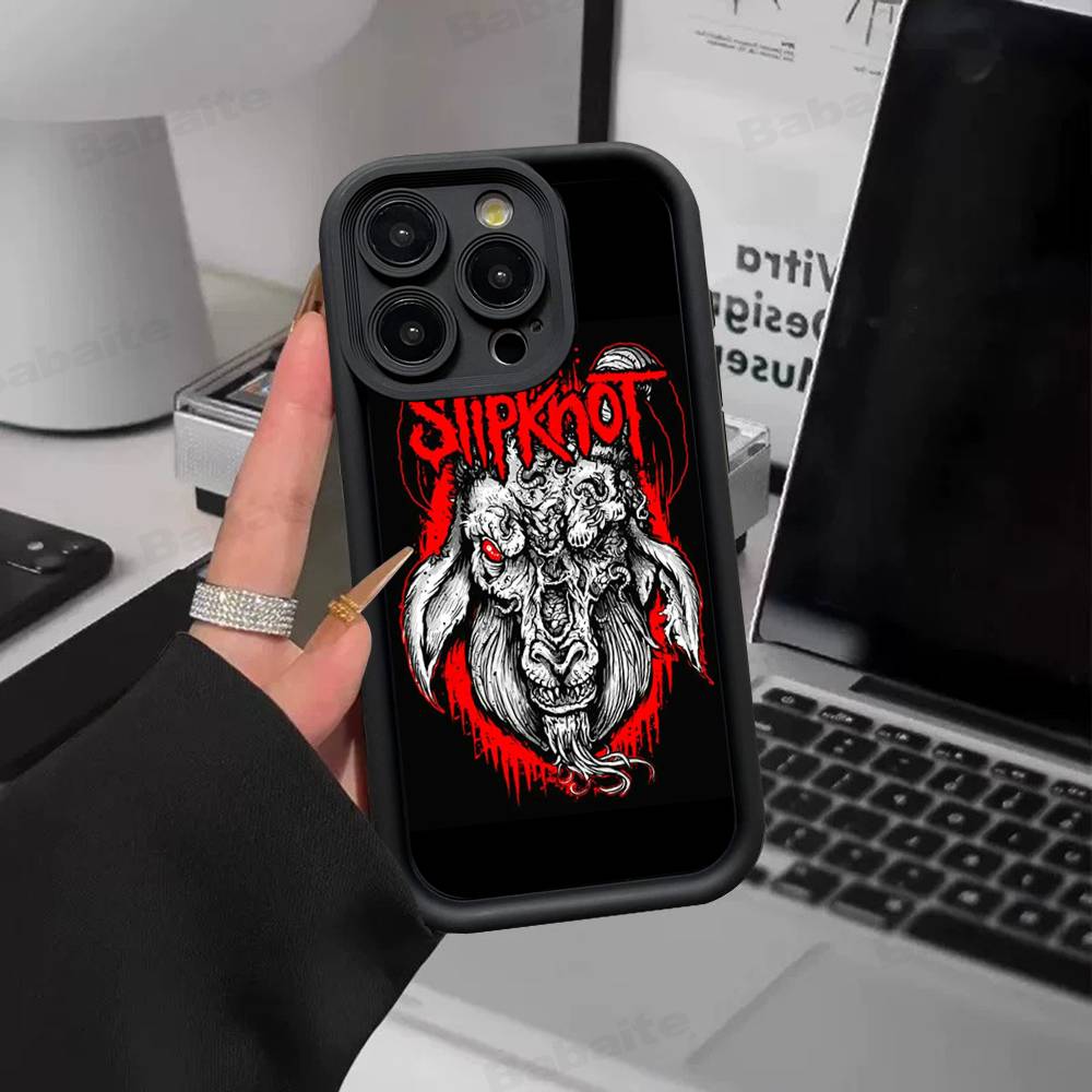 Чехол для телефона группы Slipknot для iPhone 17 16 15 14 13 Pro Max Plus 12 11