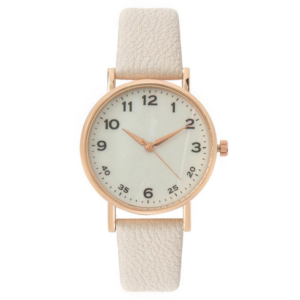 Женские модные кожаные часы