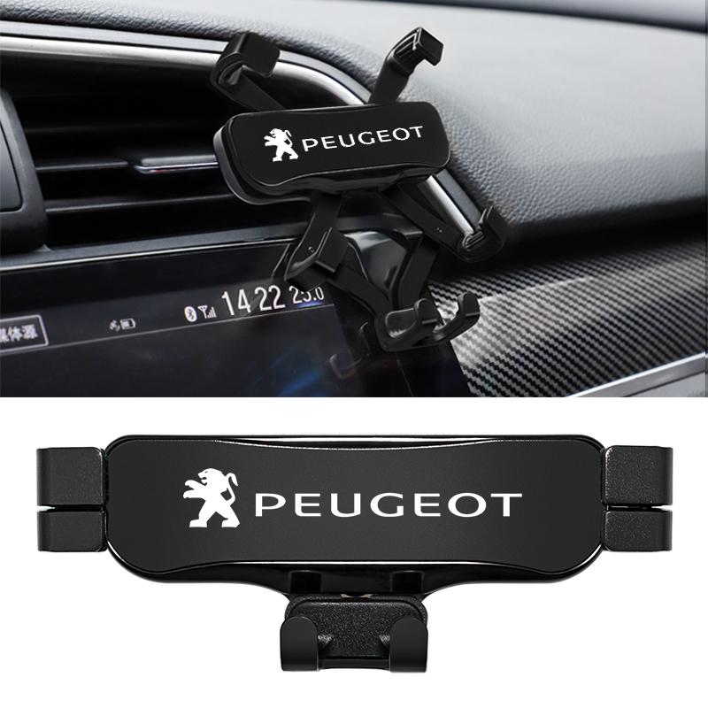 Car Mobile Phone Holder Air Vent Mounts Stand GPS Gravity For Peugeot 408 308 5008 208 2008 3008 Landtrek Rifter 508 301 108 608