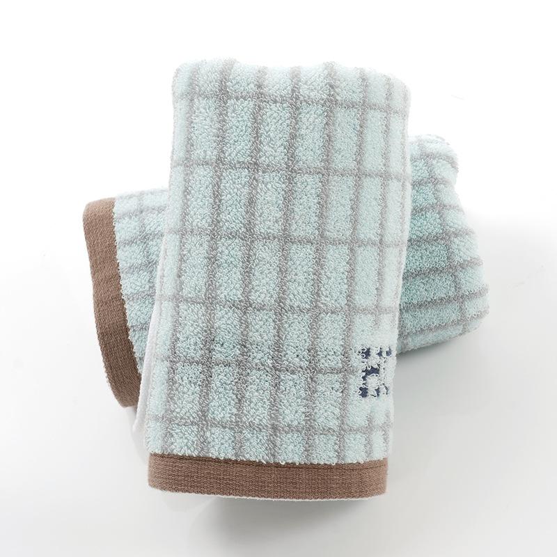 Полосатое хлопковое полотенце с монограммой, узор пони, мультяшное впитывающее цветное тканое полотенце для ванной комнаты