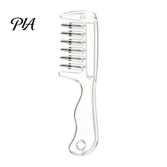 Portable Hair Essence Comb Refillable Oil Applicator Comb, Scalp Massaging Minoxidil Precision Treatment Brush Leak Proof Dispenser for Growth Liquid