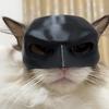Bat Cat Mask Whimsical Cat Fancy Dress Mask Halloween Photo Props Superhero Pet Cosplay Costume Accessory