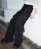 ROSEFRANTZ Брюки-карго зауженные книзу [Черный]
