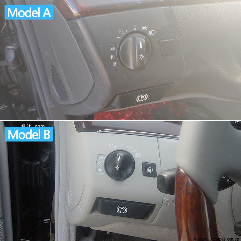 LHD Car Front Dash Headlight Switch Control Cover Trim For Mercedes Benz S Class W220 S430 S350 S280 S500 S55 S600 S65 1998-2005