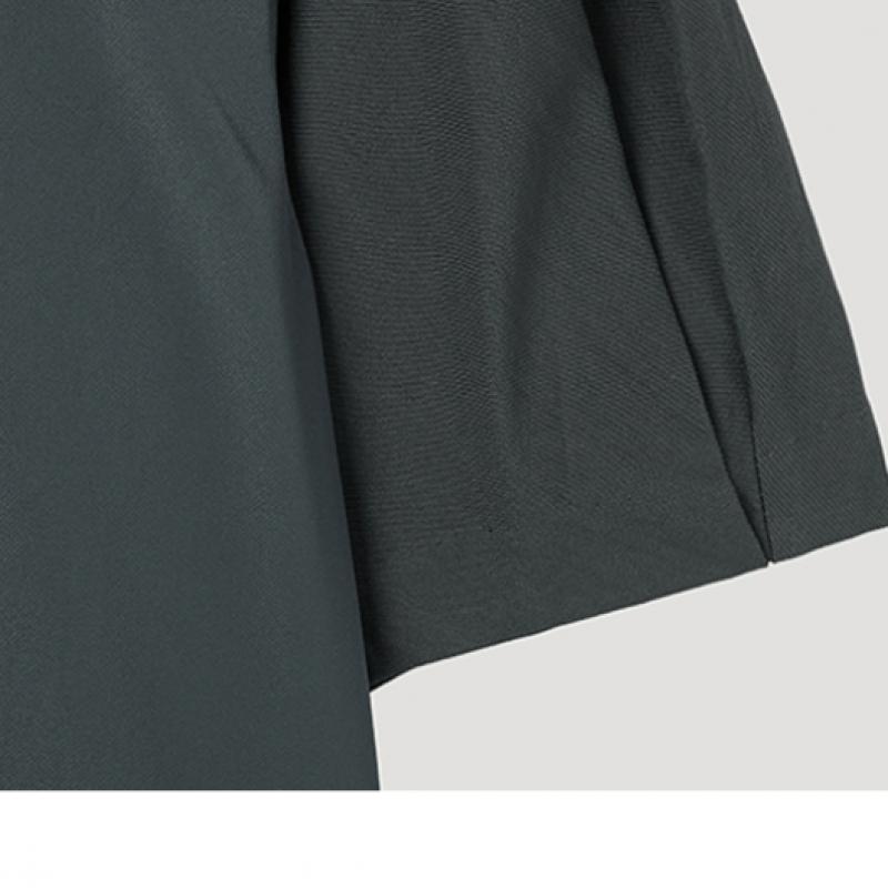 She Smiss Round Neck Unbalance Hem Blouse Swwblp21050 Dg