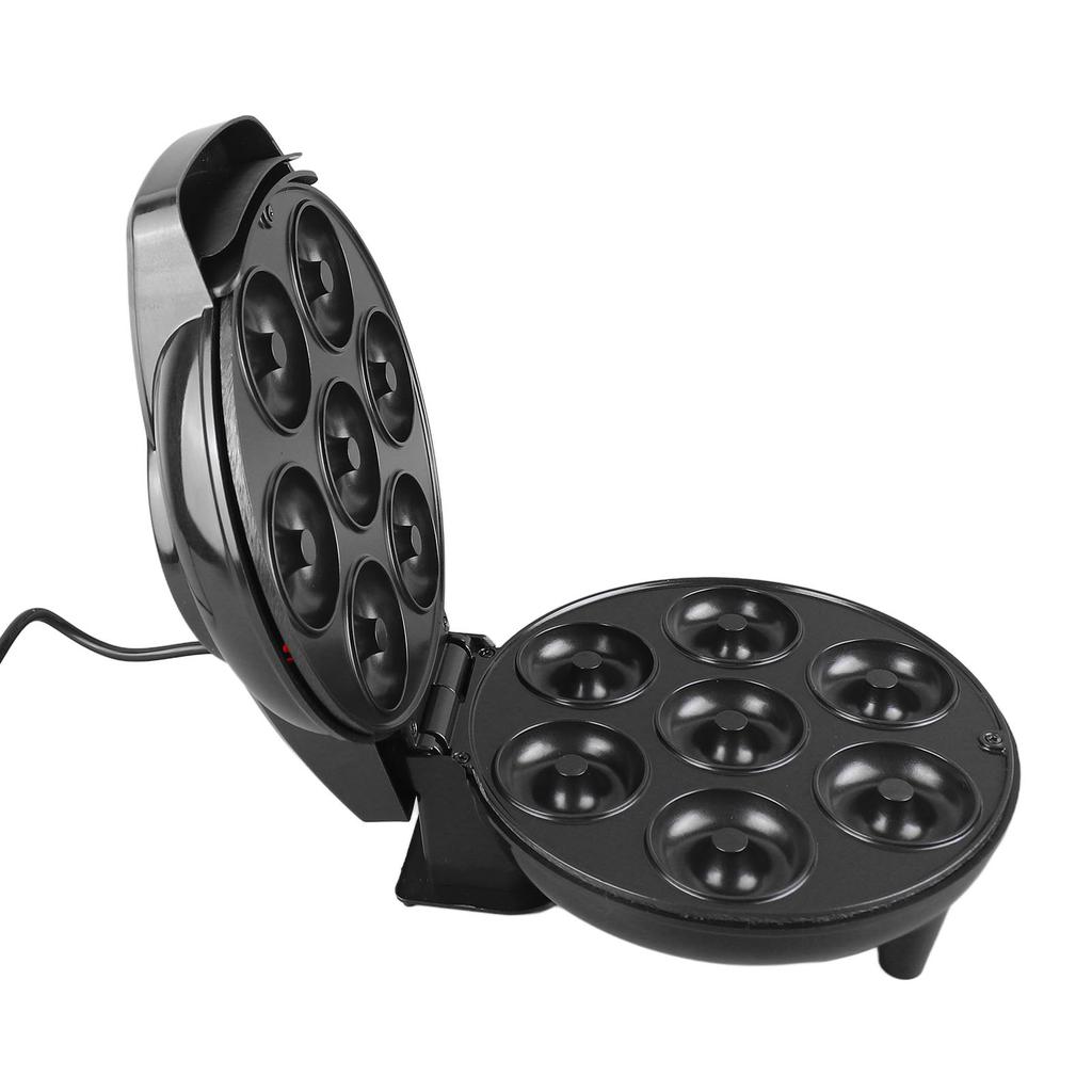 Mini Donut Maker 1200W 7 Holes Electric Donut Press Machine with Non Stick Coating for Breakfast