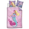 Bedding Set - Barbie - Mermaid - 140x200 Cm - 100% Cotton - Oeko Tex