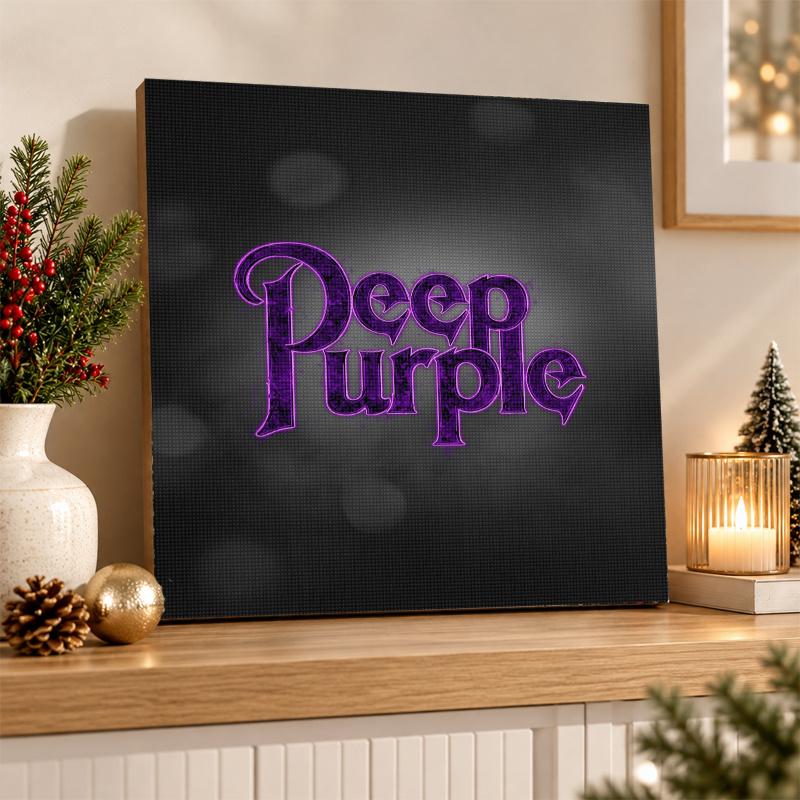 Deep Purple Diamond Painting Kit 5D Full Drill DIY Diamond Mosaic Wall Art Home Decor