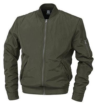 Летная куртка для холодной погоды, зеленая, 3 л [Cocos Nobuoka] G-7111
