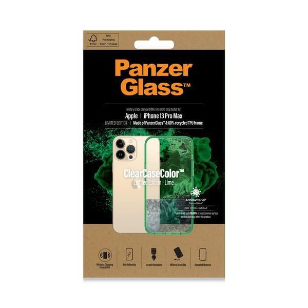 Etui do iPhone 13 Pro Max PanzerGlass Antibacterial Lime