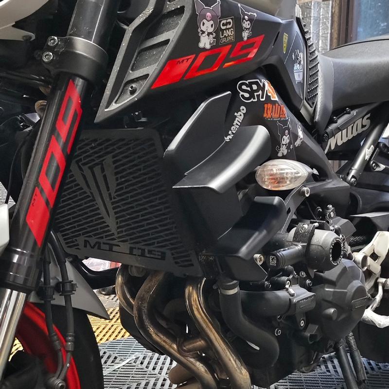 Для YAMAHA MT-09/SP Боковые накладки Боковые спойлеры ПЕРЕДНИЕ СПОЙЛЕРЫ MT09 2017 2018 2019 2020 Передний спойлер Нижний спойлер боковой