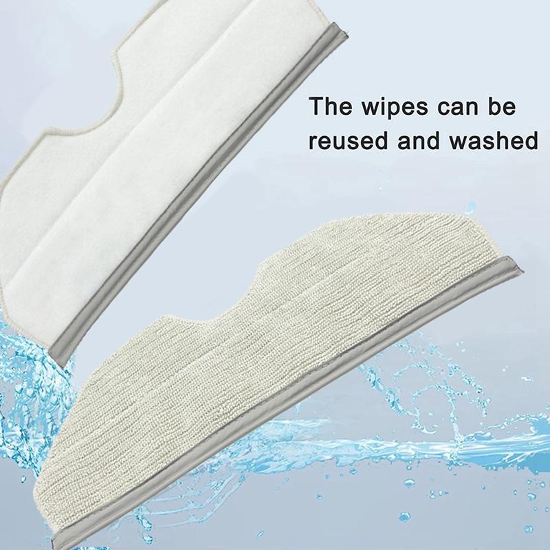 Replacement Mop Pads For NARWAL Freo X Plus Microfiber Reusable Mop Cloth Robot Vacuum Cleaner Accessories