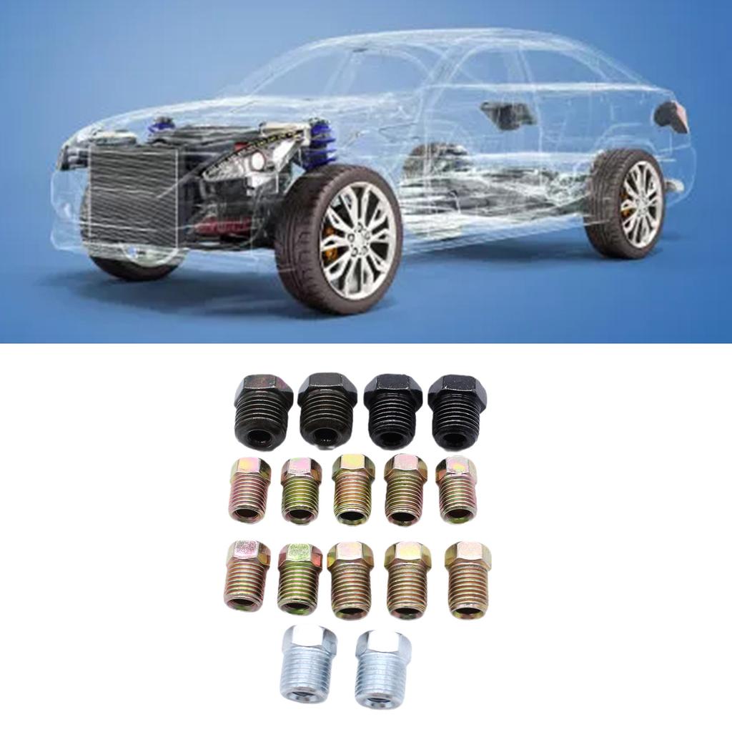 Автозапчасти Автомобиль Мотоциклы Велосипед 45 Расклешенный SAE Перевернутые Трубные Гайки Фитинг Адаптер для Трубки 3/16 дюйма Тормозная Магистраль