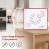 Non Stick Non Slip Dough Rolling Mat Fiberglass Heat Resistant Baking Mat  Home Kitchen