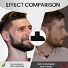 4Pcs Reusable Men Hair Styling Template Color Enhancement Barber Card with Measurement Indicator Hairline Beard Lineup Guide Shaping Haircut Template