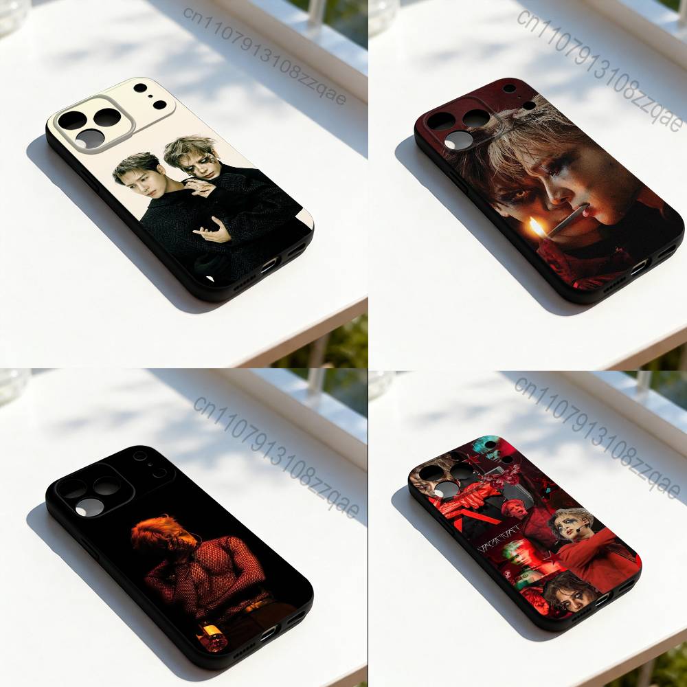 COOL J-Jackson Wang Phone Case For iPhone 17,16,15,14,13,12,11,Pro,Max,Plus,E,SE4,Air,Mini Black Soft Cover