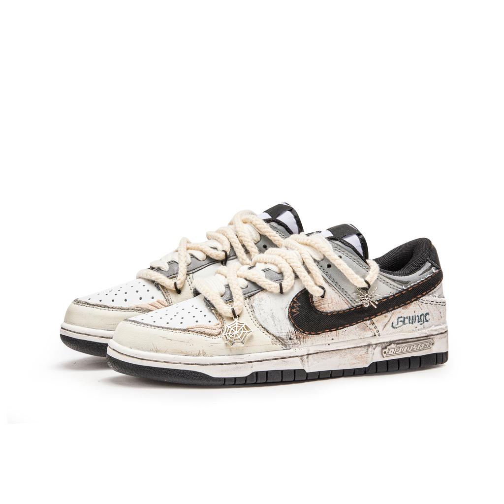 Nike Кеды для скейтбординга Dunk Унисекс Низкие Розовые/Белые DD1391-100(КомандаМ-)